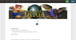 Desktop Screenshot of legendoflegaia.net