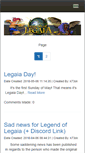 Mobile Screenshot of legendoflegaia.net